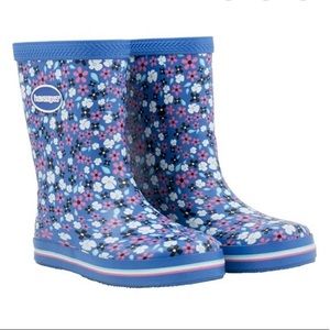 NWOT Havaianas Blue Star Liberty Print Rain Boots